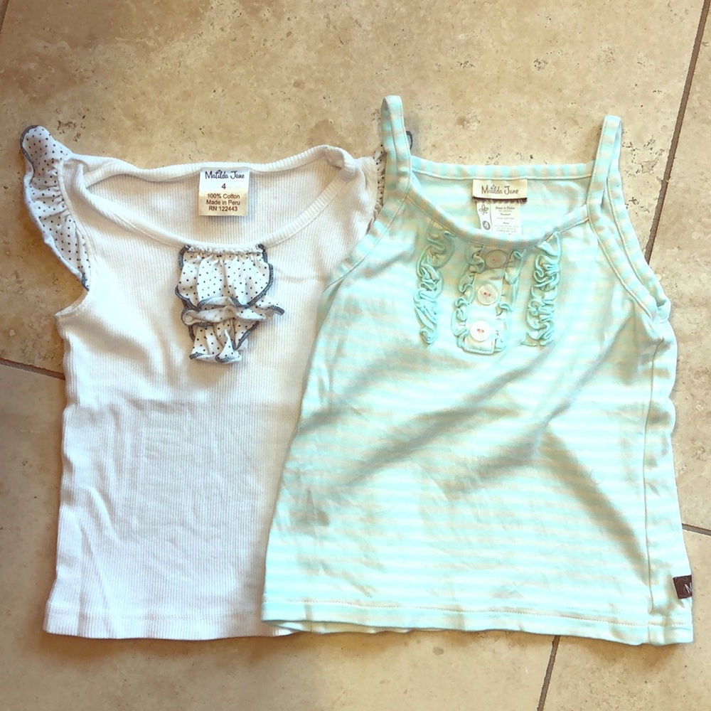 Matilda Jane tops size 4